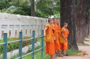 Vientiane Monks